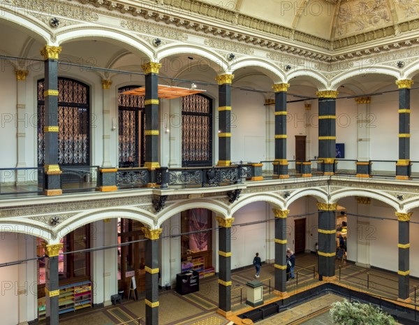 Gropius Bau Berlin, interior view with the exhibition Peace is Power, Yoko Ono, Berlin, Germany