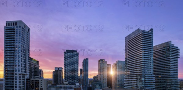 Toronto condominiums in a trendy middle and upper class district near Yonge and Eglinton midtown