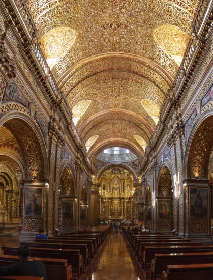 Iglesia la Compañía, Quito, Ecuador