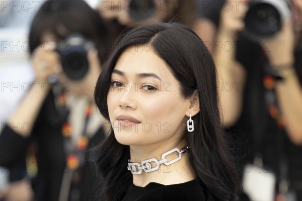 Cannes, France - 15.5.2024: Camilla Aiko during the photocall for A PALE VIEW OF HILLS at the 78th Cannes International Film Festival. The film festival will take place from 13 to 24 May 2025