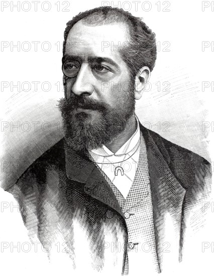 Henry de Pene (1830-1888) was a French journalist and novelist, Historical, digitally restored reproduction from a 19th century original, Record date not stated