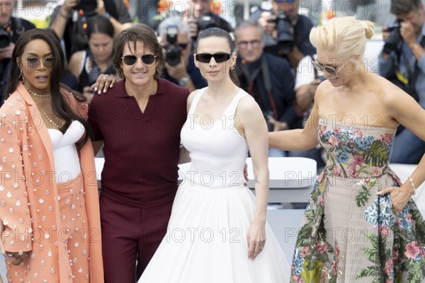 Cannes, France - 14.5.2024: Angela Bassett, Tom Cruise, Hayley Atwell, Hannah Waddingham during the Photo Call for MISSION: IMPOSSIBLE - THE FINAL RECKONING during the 78th Cannes International Film Festival. The film festival takes place from 13 to 24 May 2025