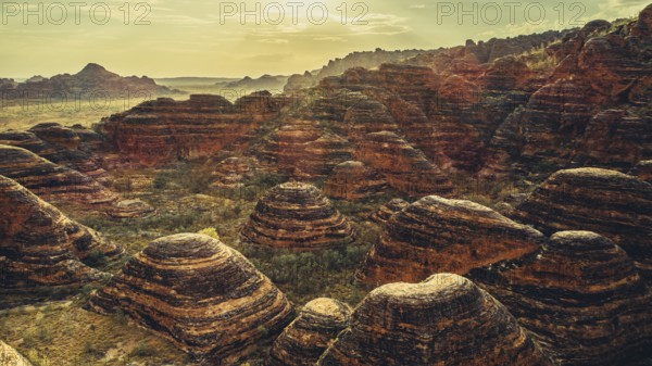 Bungle Bungle Range, Outback, hiking in Australia in high heat, Western Australia, Australia