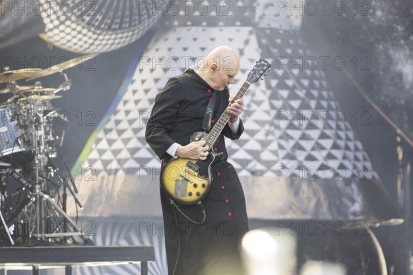 Billy Corgan, lead singer of The Smashing Pumpkins live on The Aghori Tour at the Zitadelle Spandau in Berlin on 06/08/2025