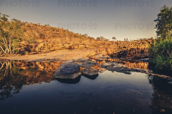 Bell Gorge, The Kimberleys, sunrise in the outback, Gibb River Road, Australia