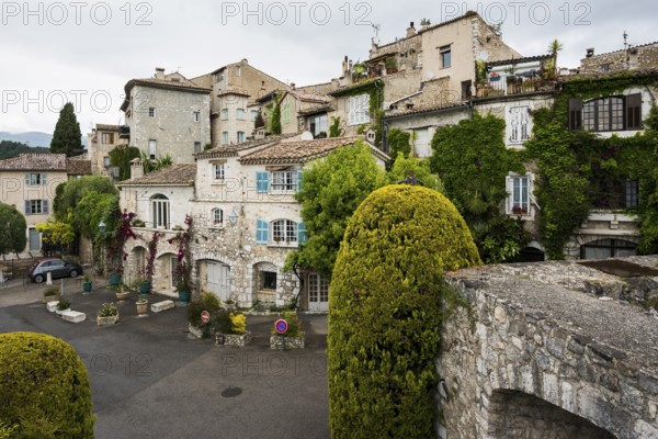 Picturesque mountain village, St. Paul de Vence, Provence Alpes Côte d'Azur, South of France, France