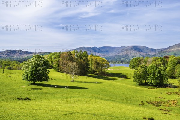 Wray Castle, Lake Windermere, Ambleside, Lake District, Cumbria, England, United Kingdom