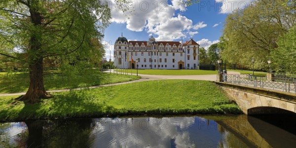 Castle park and Celle Castle, Lower Saxony, Germany