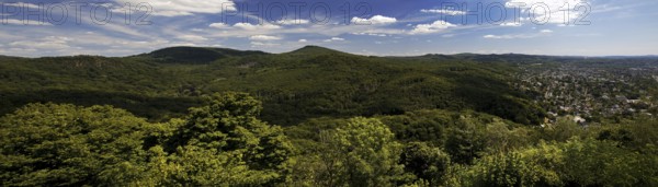 Siebengebirge, low mountain range on the right bank of the Rhine, Königswinter, North Rhine-Westphalia, Germany