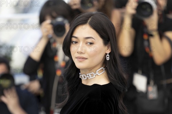Cannes, France - 15.5.2024: Camilla Aiko during the photocall for A PALE VIEW OF HILLS at the 78th Cannes International Film Festival. The film festival will take place from 13 to 24 May 2025