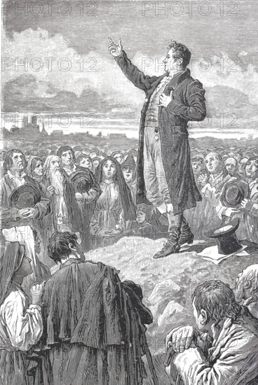 Daniel O'Connell, Donall O Conaill, (born 6 August 1775 in Carhen near Cahersiveen, County Kerry, Ireland, died 15 May 1847 in Genoa) was an Irish politician. He was nicknamed The Liberator in a speech to the people, Historical, digitally restored reproduction from a 19th century original, Record date not stated