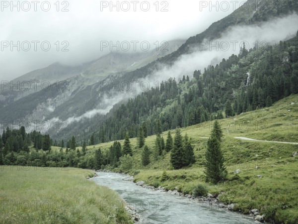 Windbachtal, Krimmler Tauern, Pinzgau, Salzburg, Austria