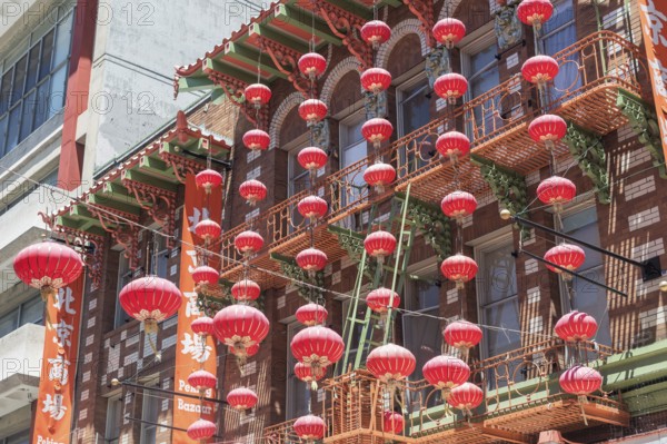 Chinatown decorations, San Francisco. California, USA