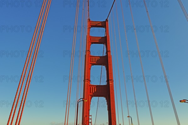 View of Golden Gate Bridge, San Francisco, California, USA