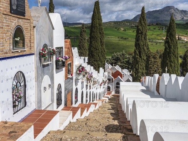 Monumental Cemetery of San Sebastián, Casabermeja, Andalusia, Spain