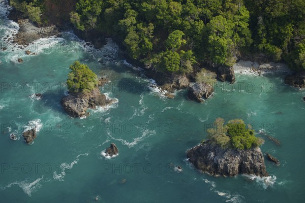 Costa Rica's Osa Peninsula is one of the wildest, most biodiverse places on the planet. This shot, taken from an ultralight plane, shows the wild character of the beautiful but inaccessible beaches south of Drake Bay
