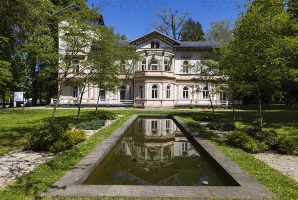 Rablvilla in the spa gardens, spa town, Bad Hall, Traunviertel, Upper Austria, Austria