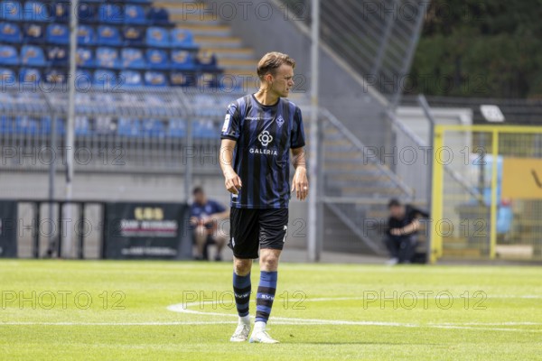 Waldhof Mannheim against FC Emmen, Netherlands (Last test match in front of the start of the new season) ***Picture: Nicklas Shipnoski (7, Mannheim)