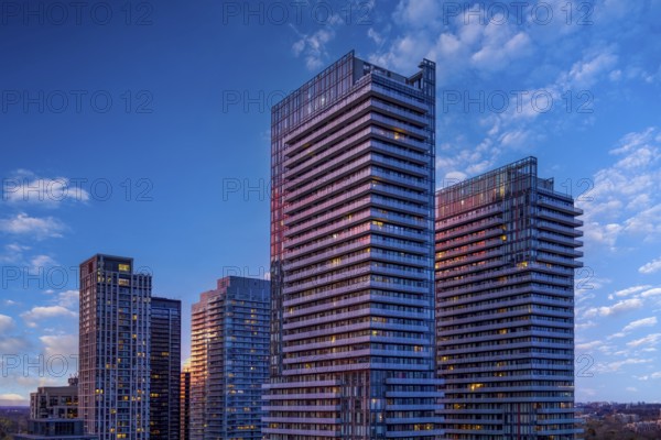 Toronto condominiums in a trendy middle and upper class district near Yonge and Eglinton midtown