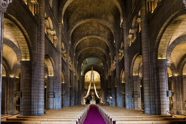 Interior view, Cathedral, Old Town, Cote d'Azur, Monaco