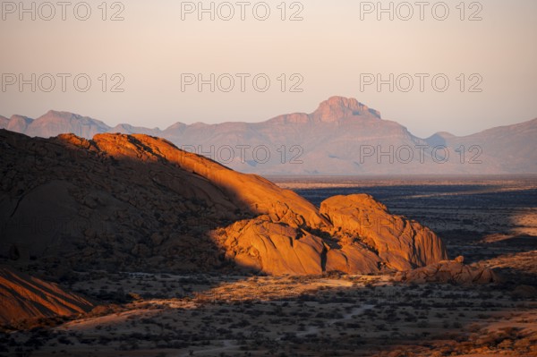 Rock formation, Pontok Mountains, Great Spitzkoppe, Spitzkoppe, Great Spitzkoppe Nature Reserve, Namibia