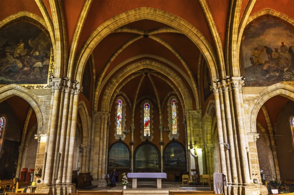 Church in Capbreton, Landes, Nouvelle-Aquitaine, France