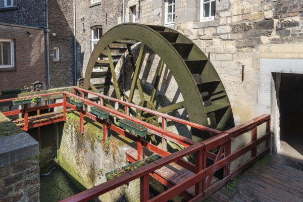 Maastricht, Netherlands, Bisschopsmolen Watermill of a historic bakery