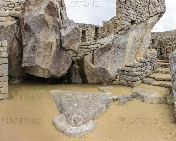 Condor Temple, Machu Picchu, Sacred Valley, Peru