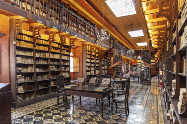 Library, San Francisco Monastery, Lima, Peru