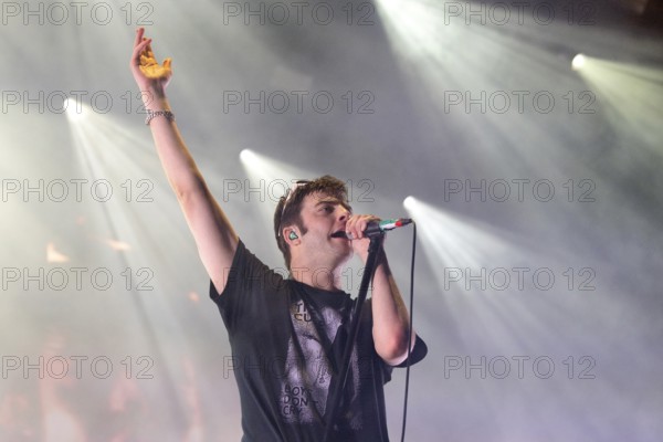 Grian Chatten, Singer, Fontaines D.C., Post Punk, Music Band, Ireland, open air at the Citadel Music Festival, 05.08.2025, Zitadelle Spandau, Berlin, Germany < english> Fontaines D.C., Post Punk, Music Band, Ireland, open air at the Citadel Music Festival, August 5, 2025, Spandau Citadel, Berlin, Germany