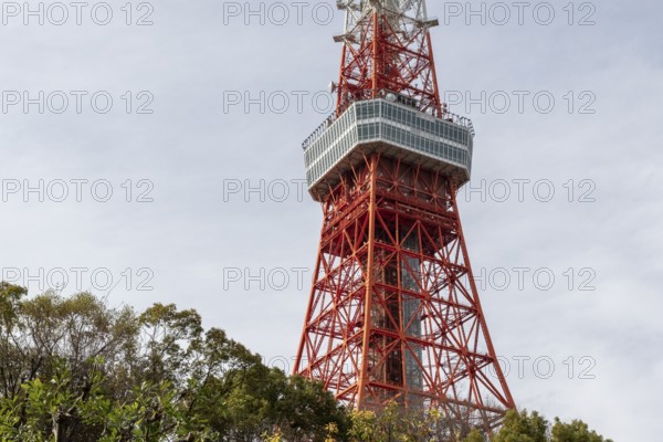 Sightseeing, tourist attraction, Tokyo Tower, Minato City, Tokyo, Japan