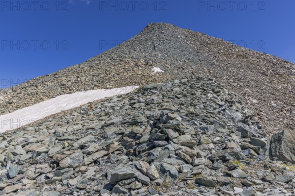 Landscape panorama, summit cross, Brennkogel, hiker, GroÃŸglockner, Pinzgau