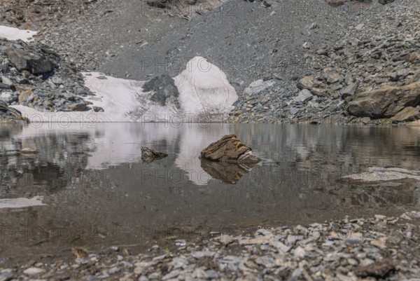 Landscape panorama, summit cross, Brennkogel, lake, GroÃŸglockner, Pinzgau