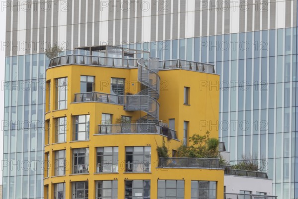 High rise office block building, City of London, England, United Kingdom