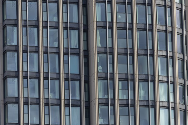 Close up of an office skyscraper building, City of London, England, United Kingdom