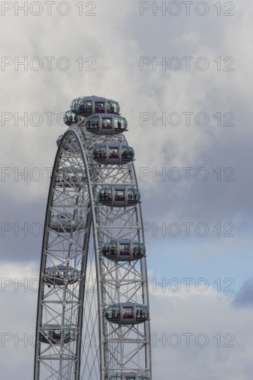 The London Eye wheel, City of London, England, United Kingdom