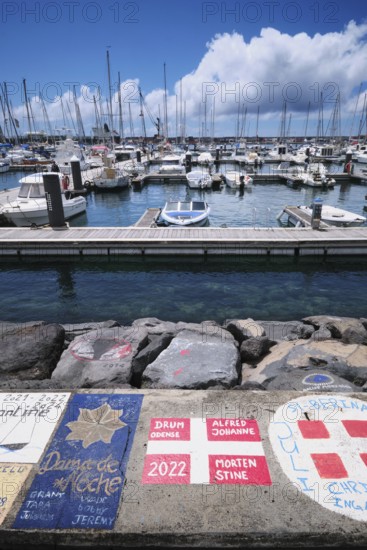 Marina of Ponta Delgada, São Miguel, Azores, Portugal