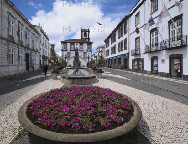 Town Hall of Ponta Delgada, São Miguel, Azores, Portugal