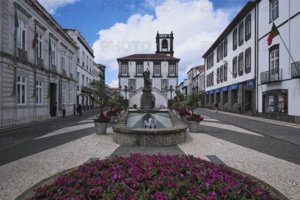Town Hall of Ponta Delgada, São Miguel, Azores, Portugal