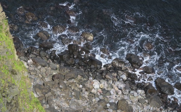 Cliffs at Miradouro de Alagoa, São Miguel, Azores, Portugal