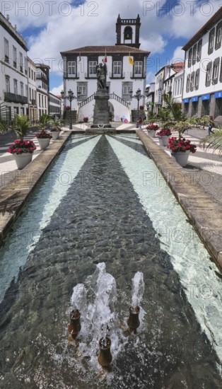 Town Hall of Ponta Delgada, São Miguel, Azores, Portugal