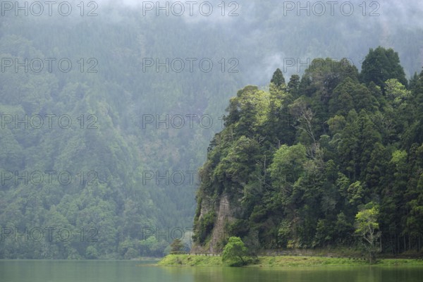 At Lagoa Azul, Sete Cidades, São Miguel, Azores, Portugal