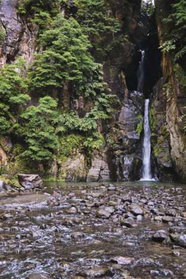Salto do Cabrito waterfall, São Miguel, Azores, Portugal