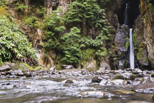 Salto do Cabrito waterfall, São Miguel, Azores, Portugal