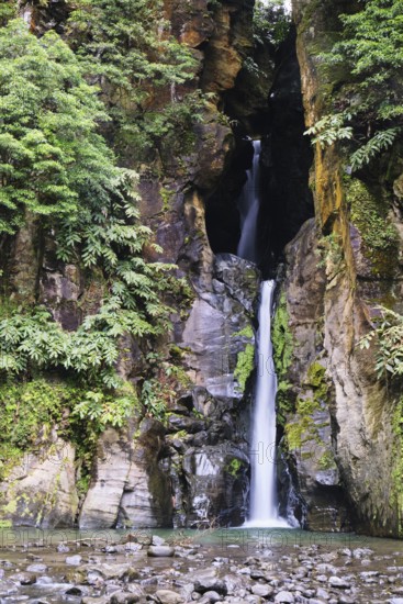 Salto do Cabrito waterfall, São Miguel, Azores, Portugal