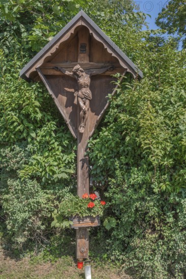 Wayside shrine, wayside shrine, Crucifix, Dornbirn, Vorarlberg, Austria