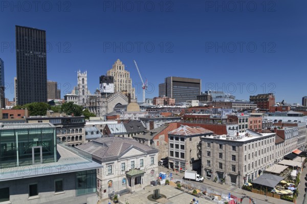 Cityscape, view on the city, Montreal, Province of Quebec, Canada