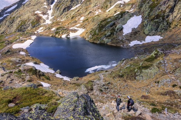 The lakes of Chéserys, Chamonix, Haute Savoie, France