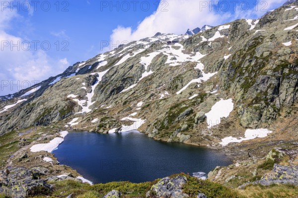 The lakes of Chéserys, Chamonix, Haute Savoie, France