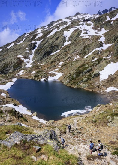 The lakes of Chéserys, Chamonix, Haute Savoie, France